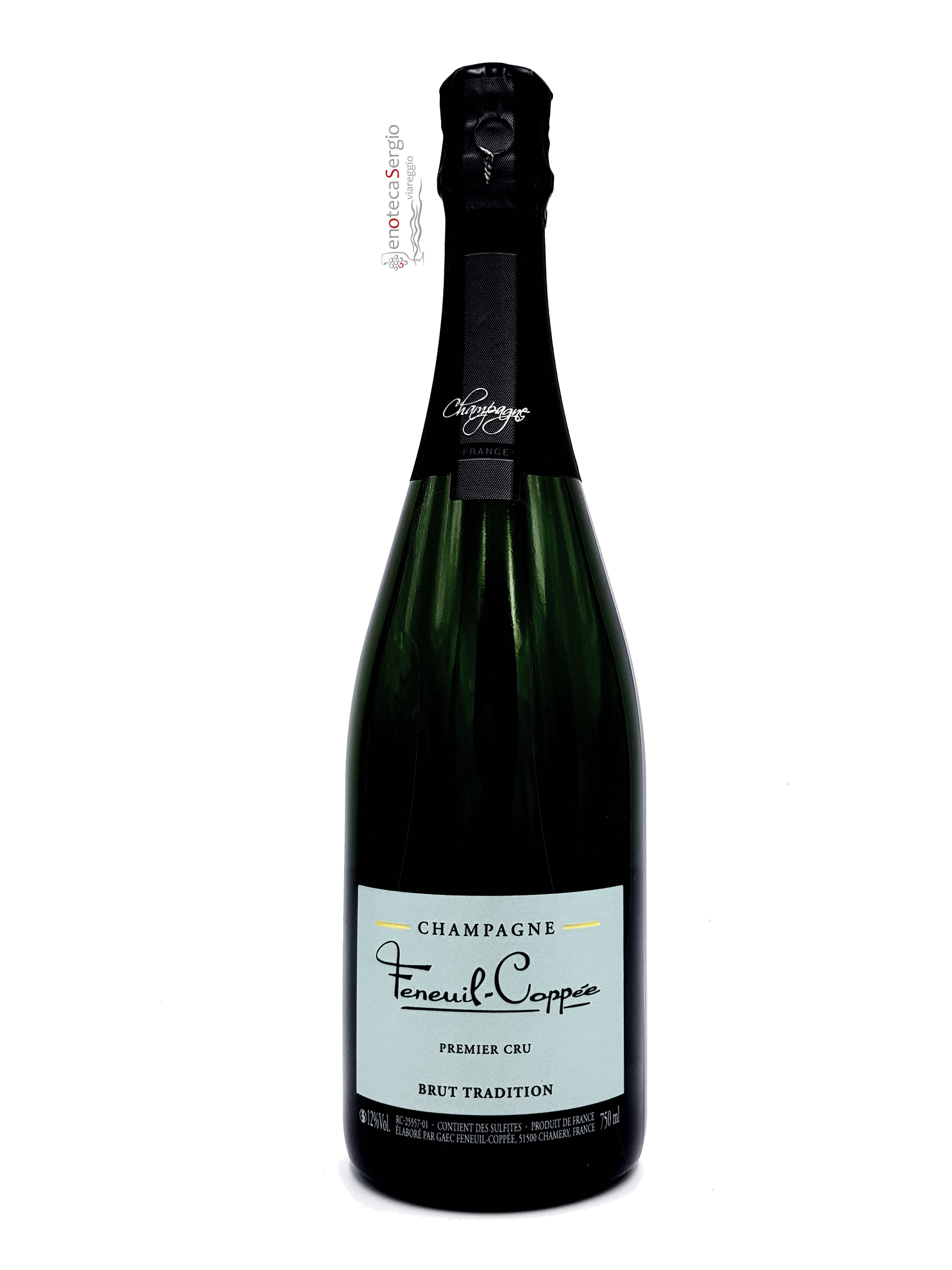 Brut Tradition Premier Cru Feneuil Vini Coppee Online Viareggio Champagne Vendita Enoteca Bottiglia Sergio 0,375 | AOC lt